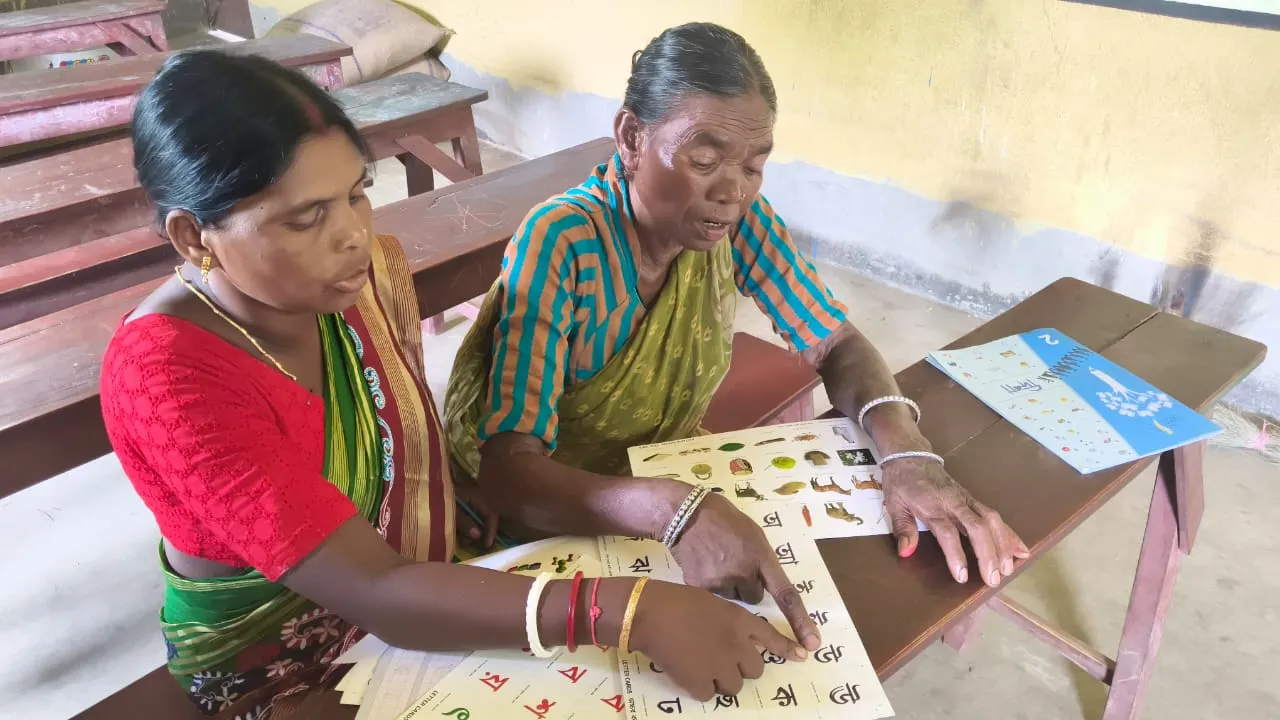 an adult learning with dignity